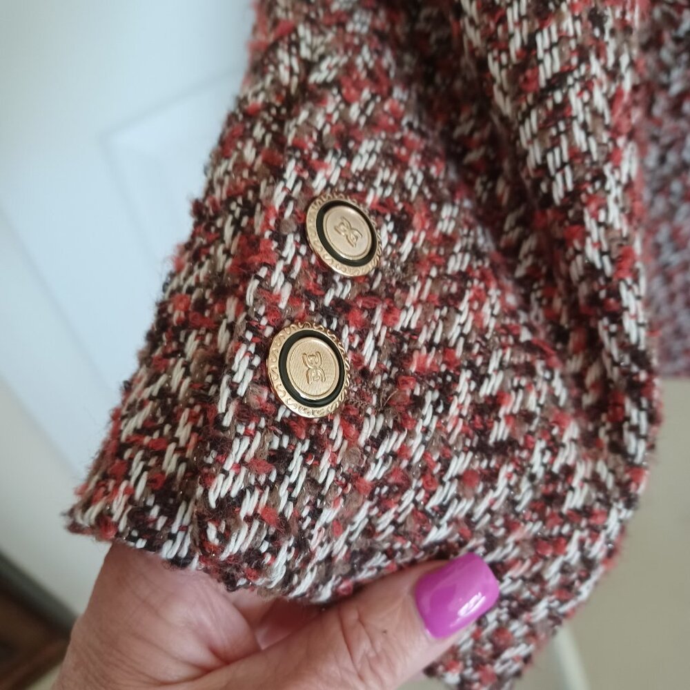 NWOT Sam Edelman Willow Tweed Fall/Winter Blazer Size XL - Picture 4 of 9